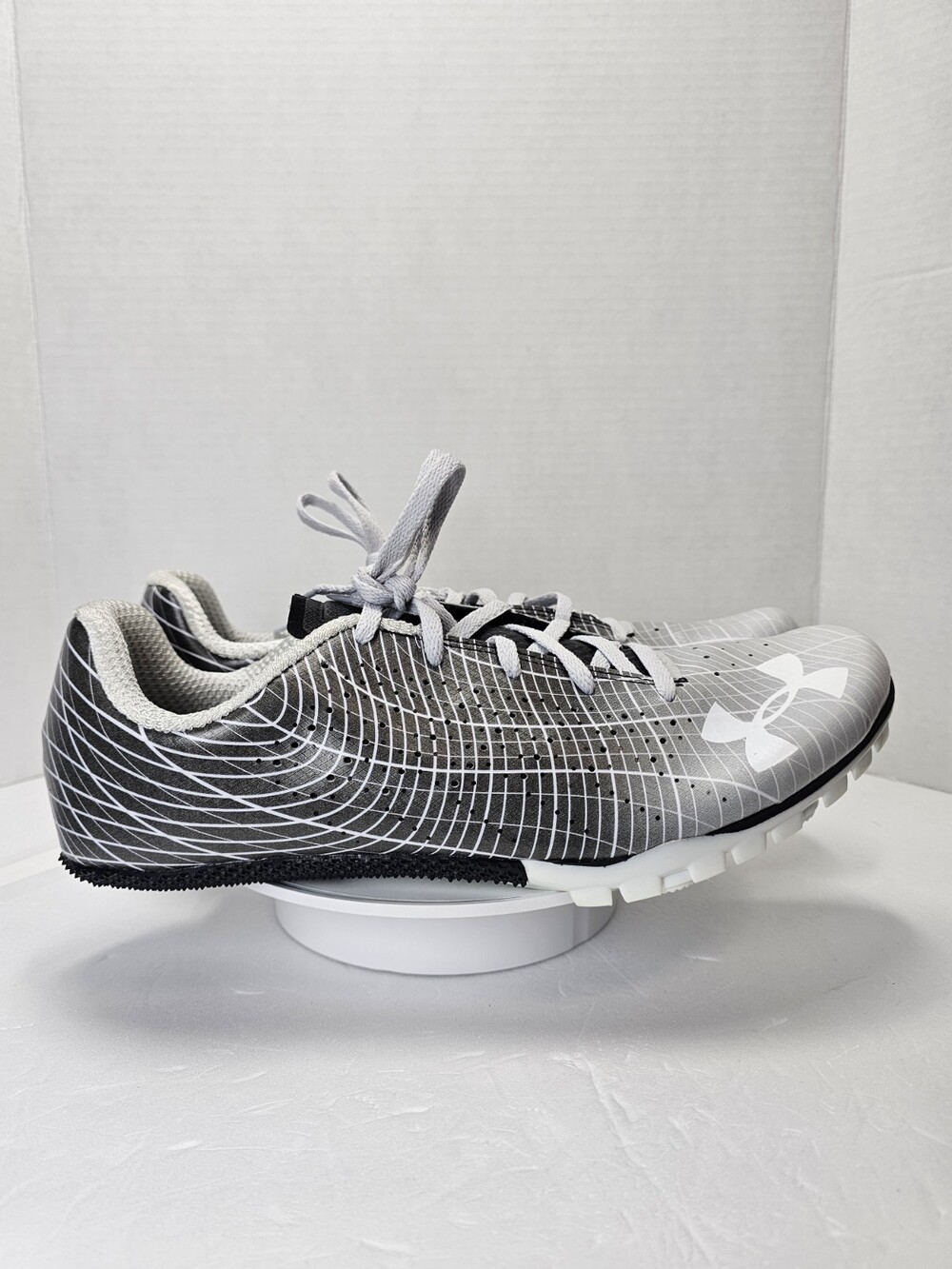 Under Armour Kick Sprint 3 Track Spikes 3022002-001 Men 13 Black White